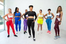 Load image into Gallery viewer, The Self Care "Super Black" Proficient Long sleeve 2-piece Set