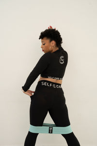 Self Care Proficient "Super Black" Long sleeve 2-piece Set