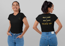 Load image into Gallery viewer, Coming Soon!! Self Care Women&#39;s Proficient Crop T-shirts
